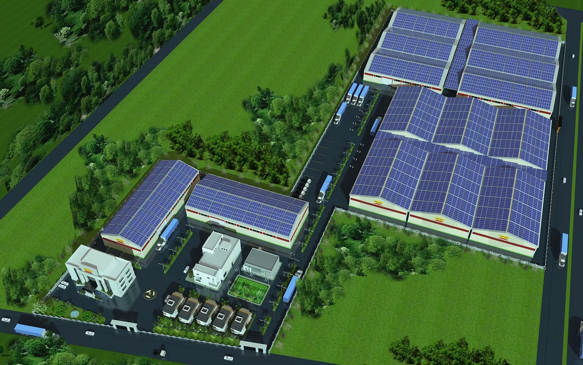 Nhà máy sản xuất nội thất Thái Phát